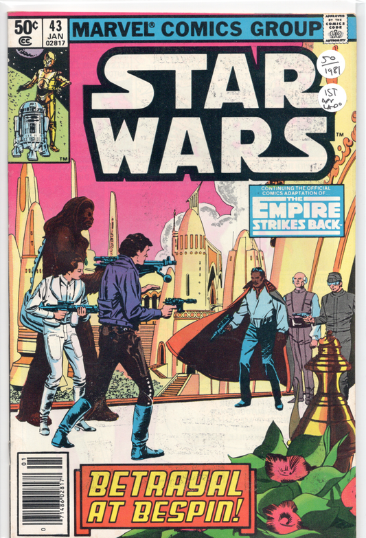 Star Wars #43 1981 1st Appearance of Lando