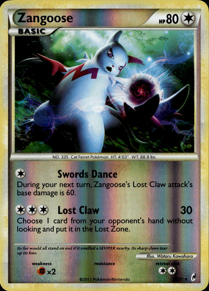Zangoose Reverse Holo 39/95 [Call of Legends]