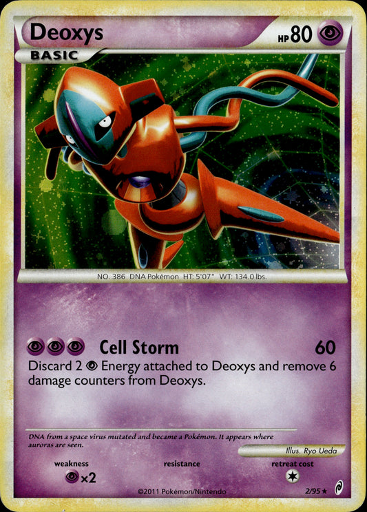 Deoxys Holo 2/95 [Call of Legends]