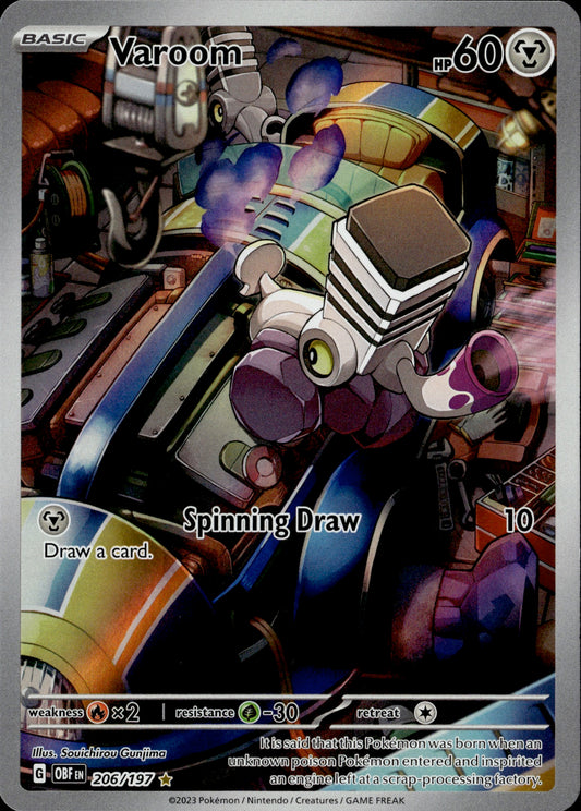 Varoom 206/197 [Obsidian Flames]