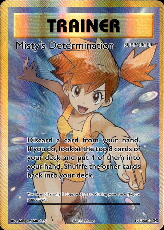 Misty's Determination 108/108 [Evolutions]
