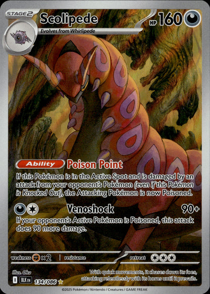 Scolipede 134/086 [Black Bolt]