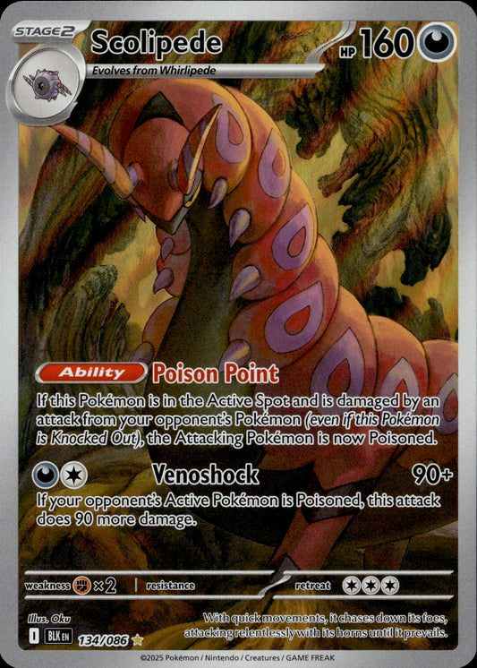 Scolipede 134/086 [Black Bolt]