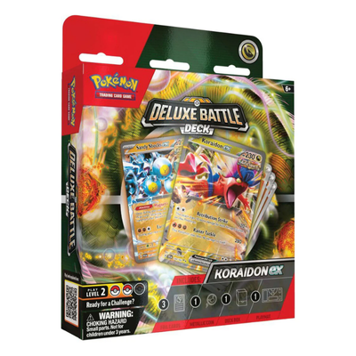 Pokemon TCG: Miraidon ex/Koraidon ex Deluxe Battle Deck *Assorted