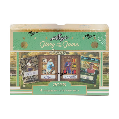 2026 Leaf Glory of the Game Soccer Hobby Box