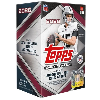 2026 Topps Flagship Football Blaster Box