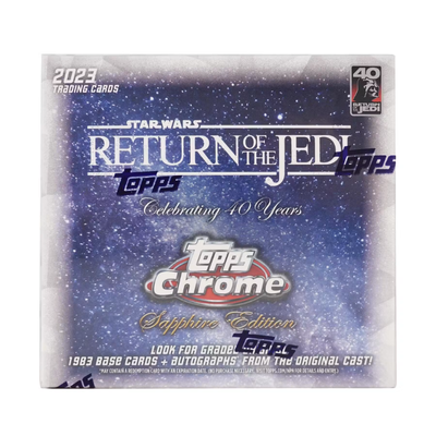 2023 Topps Star Wars: Return of the Jedi Chrome Sapphire Edition Hobby Box