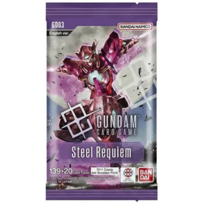 Gundam Card Game: GD04 Steel Requiem Booster Pack