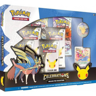 Pokemon TCG: Celebrations Deluxe Pin Collection Box