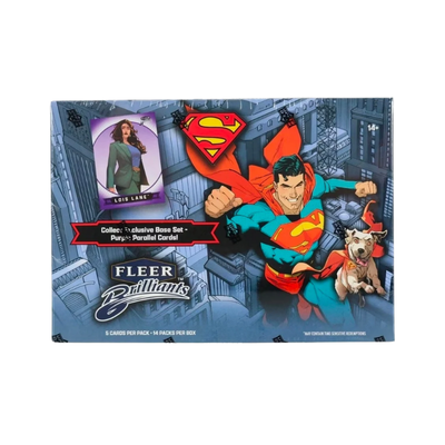 2025 Upper Deck Fleer Brilliants Superman Mega Box