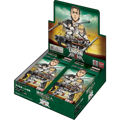 Union Arena: Attack on Titan Volume 2 Booster Box Japanese