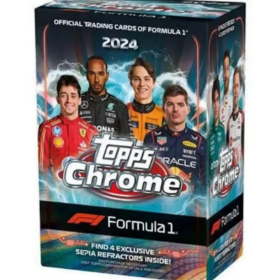 2024 Topps Chrome Formula One Racing Value Blaster box