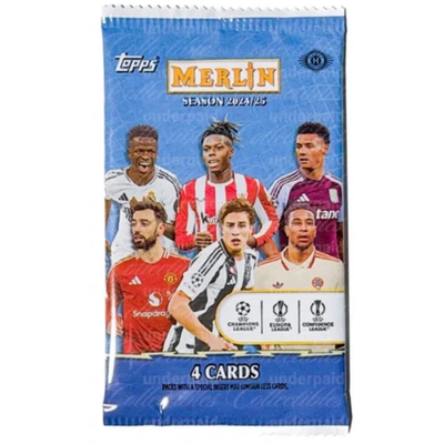 2024/25 Topps Merlin Soccer Booster Pack