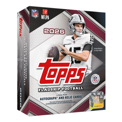 2026 Topps Flagship Football Mega Box