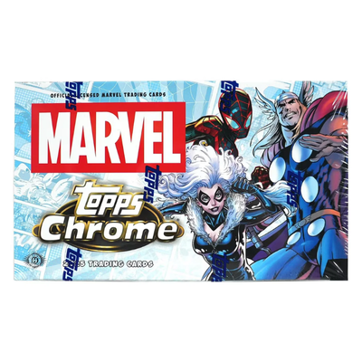 2025 Topps Chrome Marvel Hobby Box