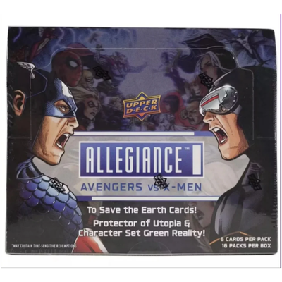 2023 Upper Deck Marvel Allegiance: Avengers vs X-Men Hobby Box