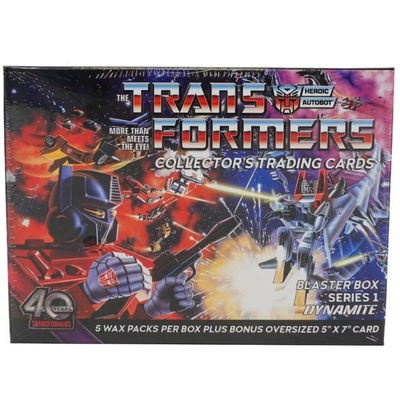 Transformers 40th Anniversary Cards: Hobby Blaster Box