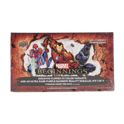 2022 Upper Deck Marvel Beginnings Volume 2 Series 1 Hobby Box