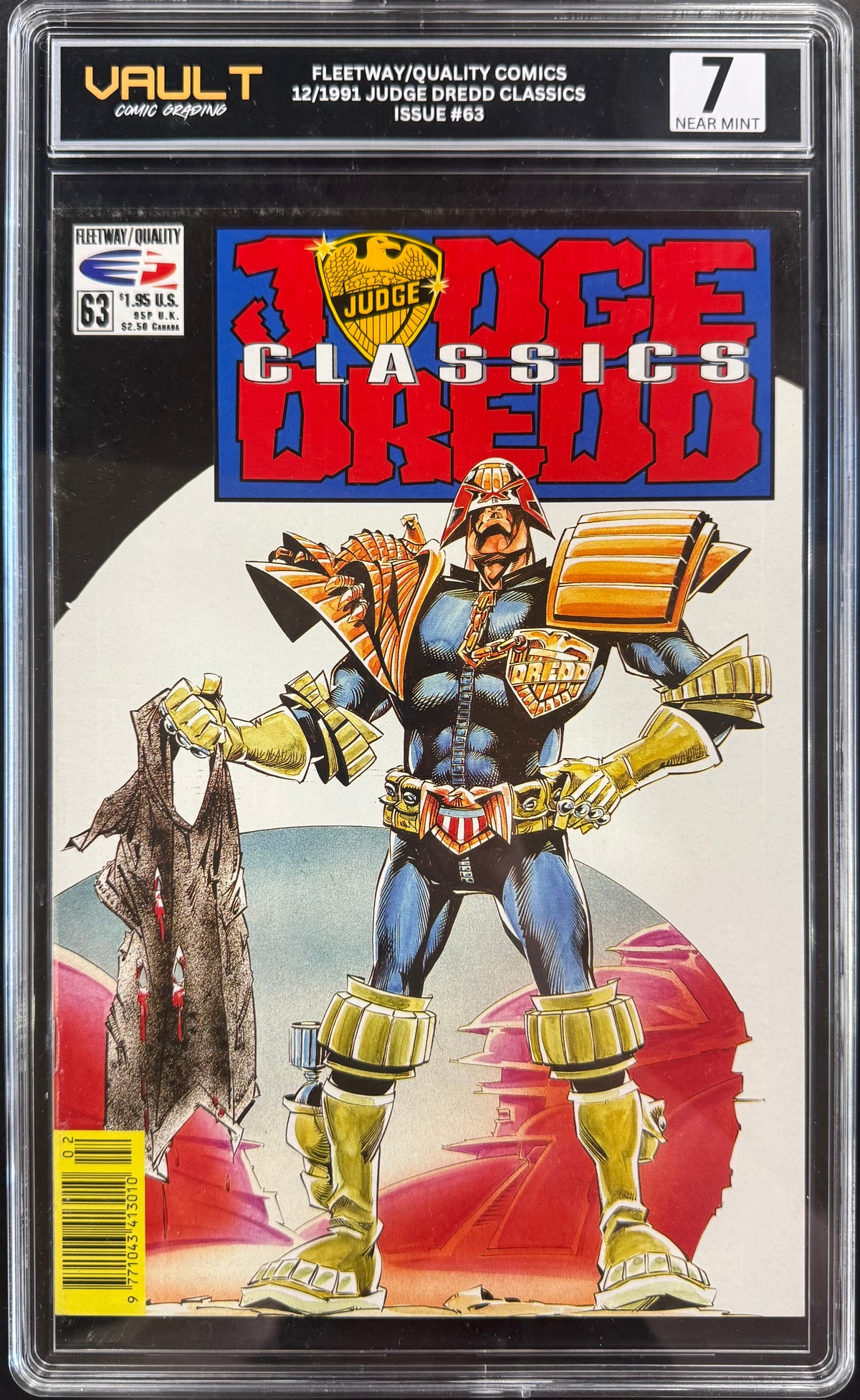 Judge Dredd Classics #63 12/1991 Vault 7