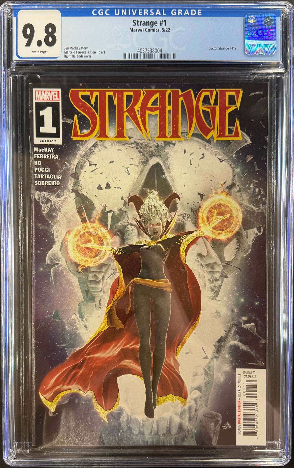 Strange #1 5/22 CGC 9.8