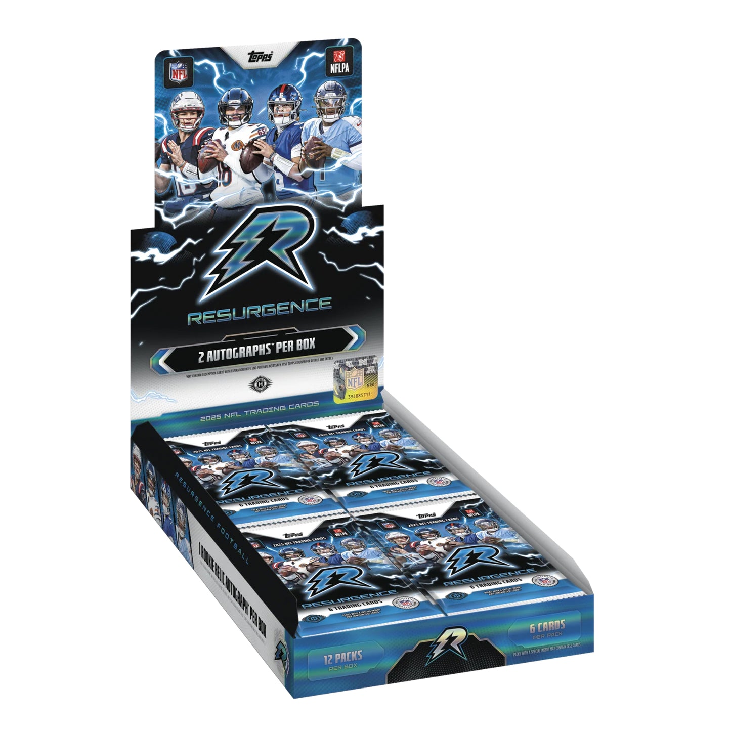 2025 Topps Resurgence Football Hobby Box
