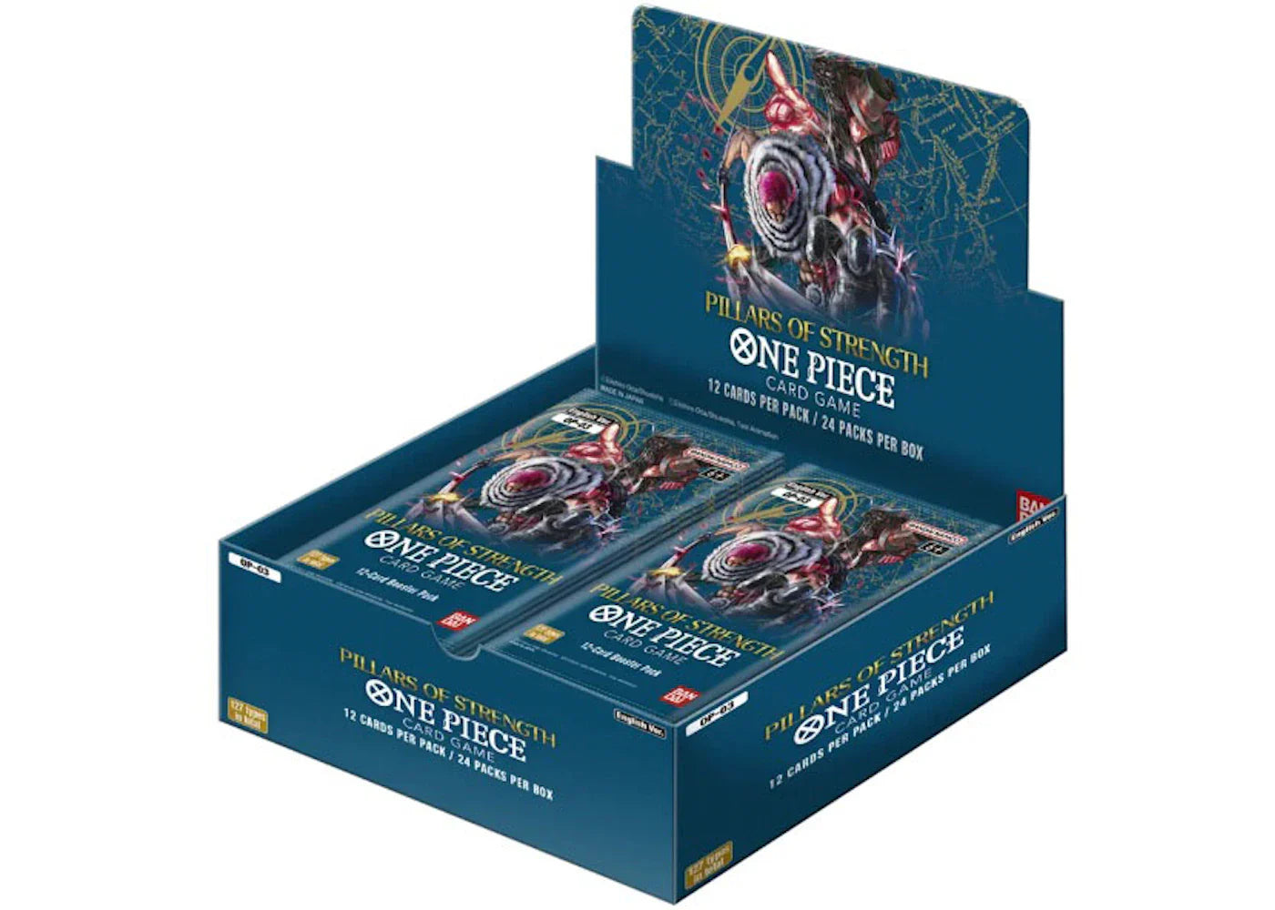 One Piece Card Game - Pillars of Strength [OP-03] - Booster Box