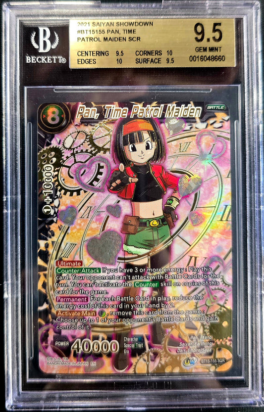 2021 Pan' Time Control Maiden Bt15-155 SCR BGS 9.5