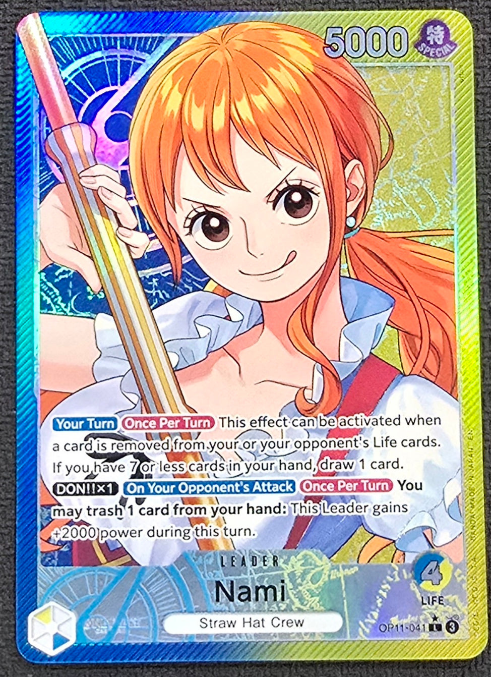 Nami OP11-041 Alt Leader