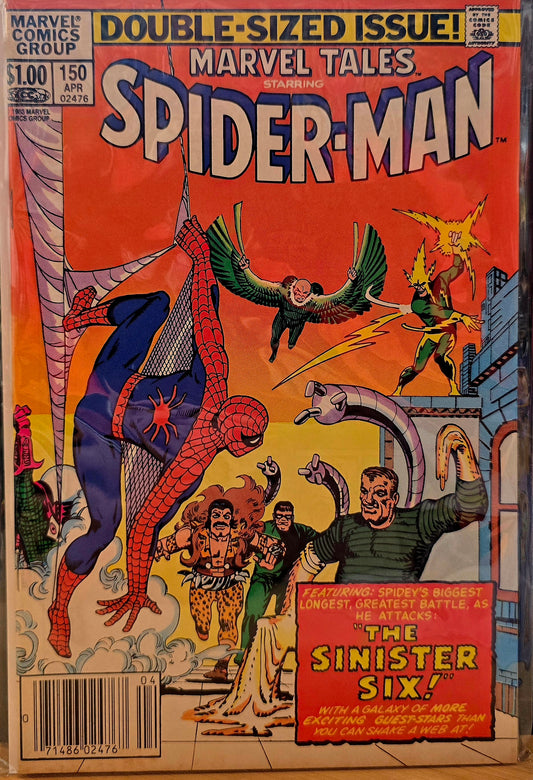 Marvel Tales starring Spider-Man #150 1983 Newsstand