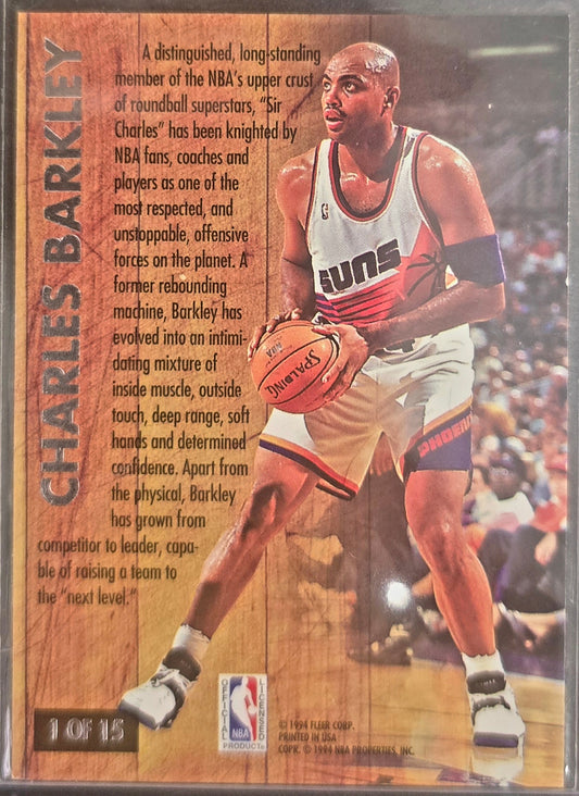 1993-94 Fleer Ultra Nicknames Charles Barkley SIR CHARLES