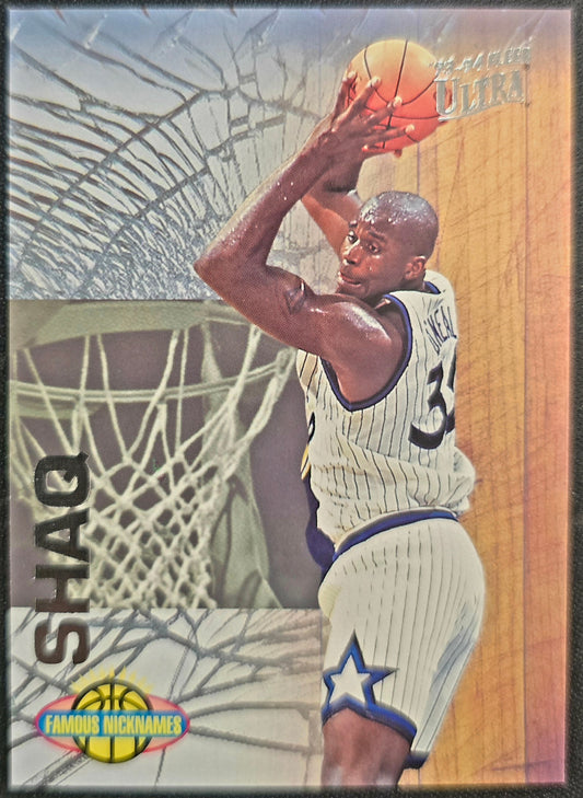 1993-94 Fleer Ultra Famous Nicknames Shaquille O'Neal SHAQ
