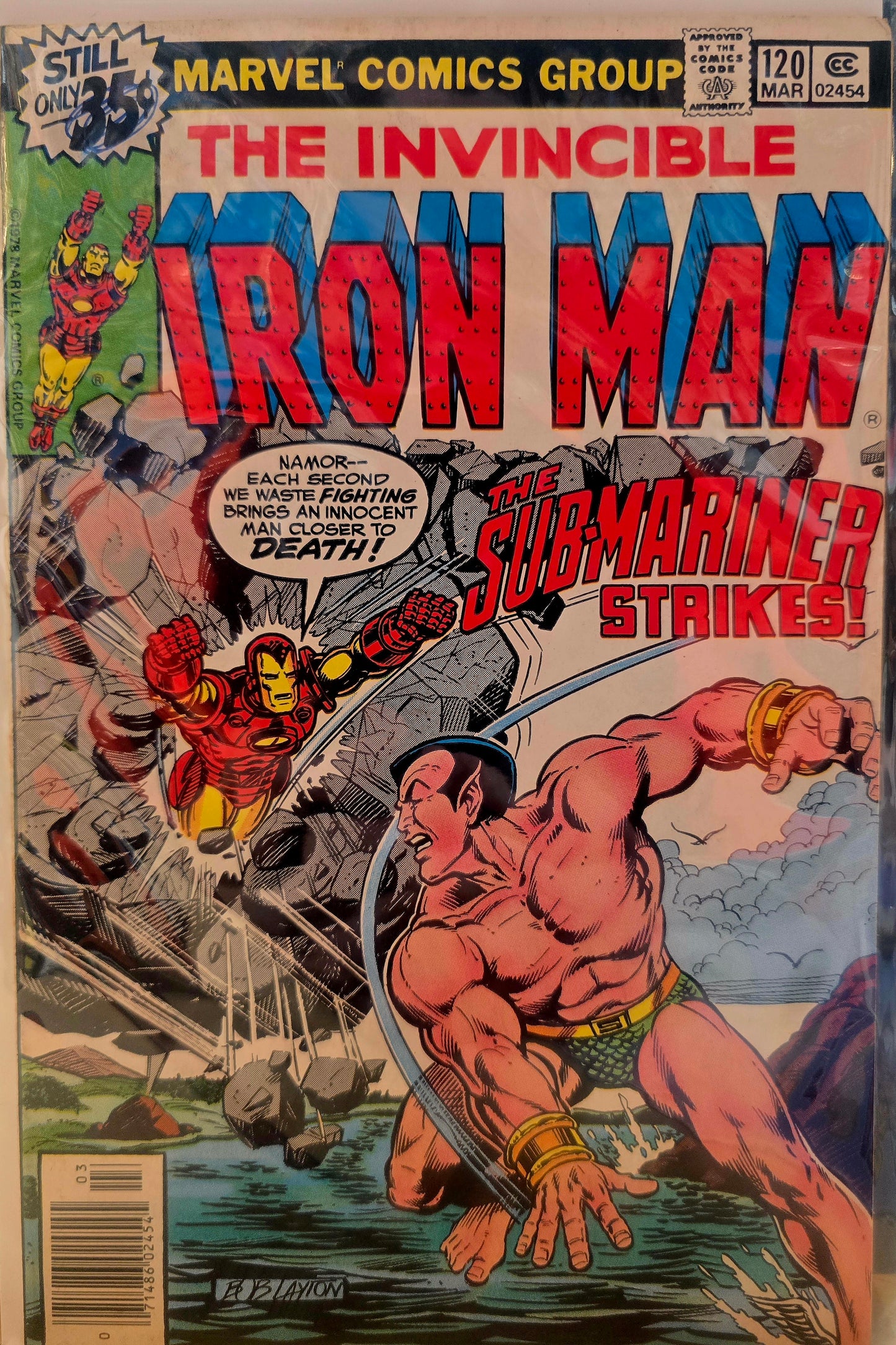 Iron Man #120 1979 (1st App Of Justin Hammer) Marvel Comics