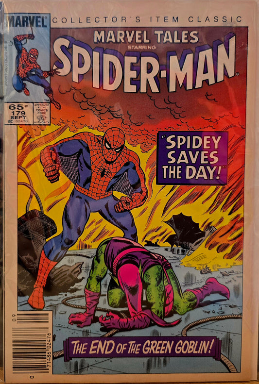 Marvel Tales Starring Spider-Man #179 "The End Of The Green Goblin"