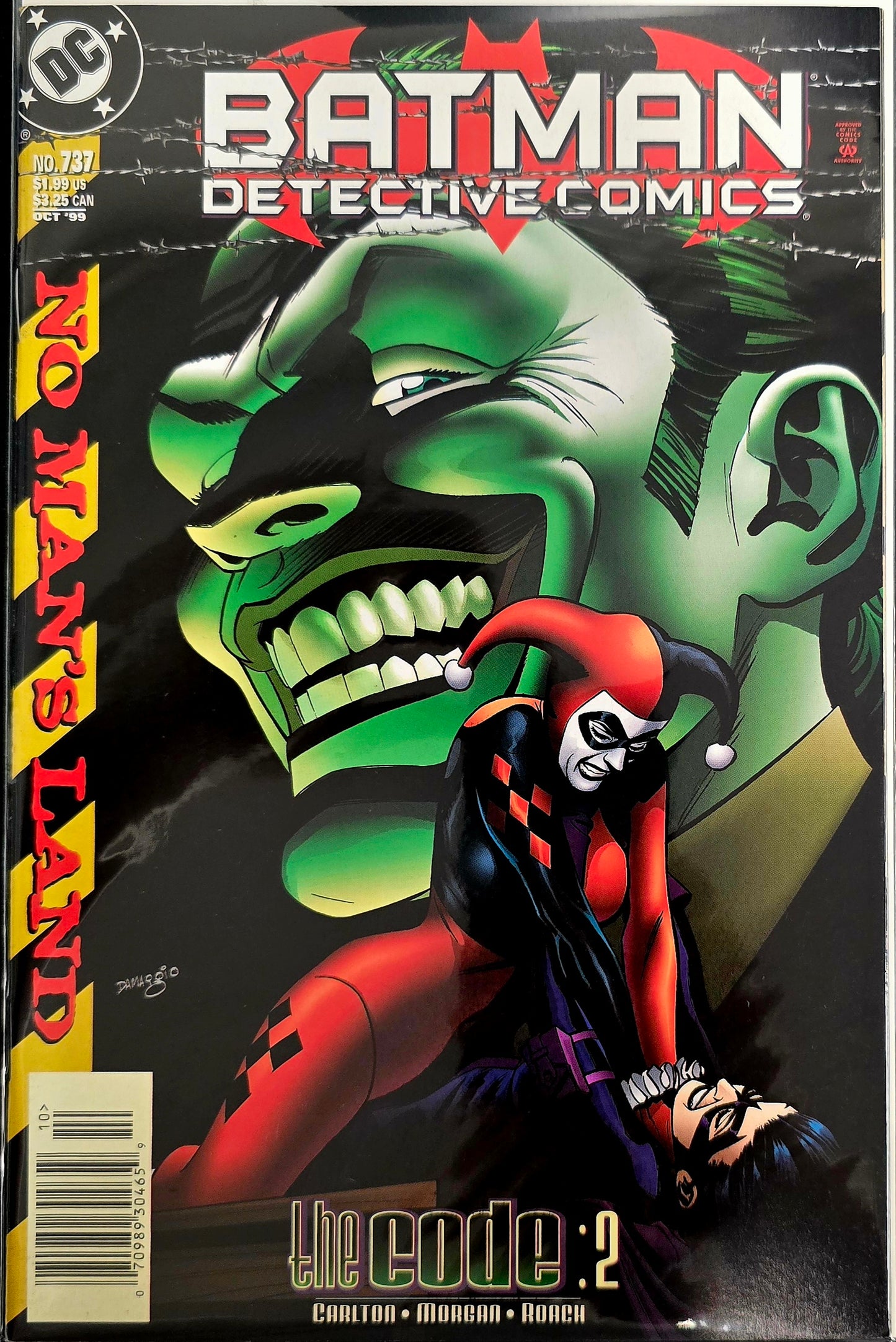 1999 DC Comics Detective Comics #737 [3rd Appearance Harley Quinn]