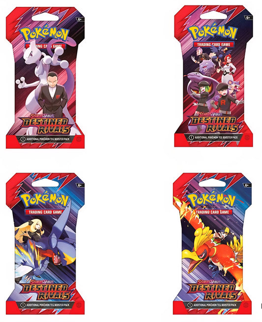 Pokemon Trading Card Game: Scarlet & Violet Destined Rivals Cardboard Blister Pack - Assorted
