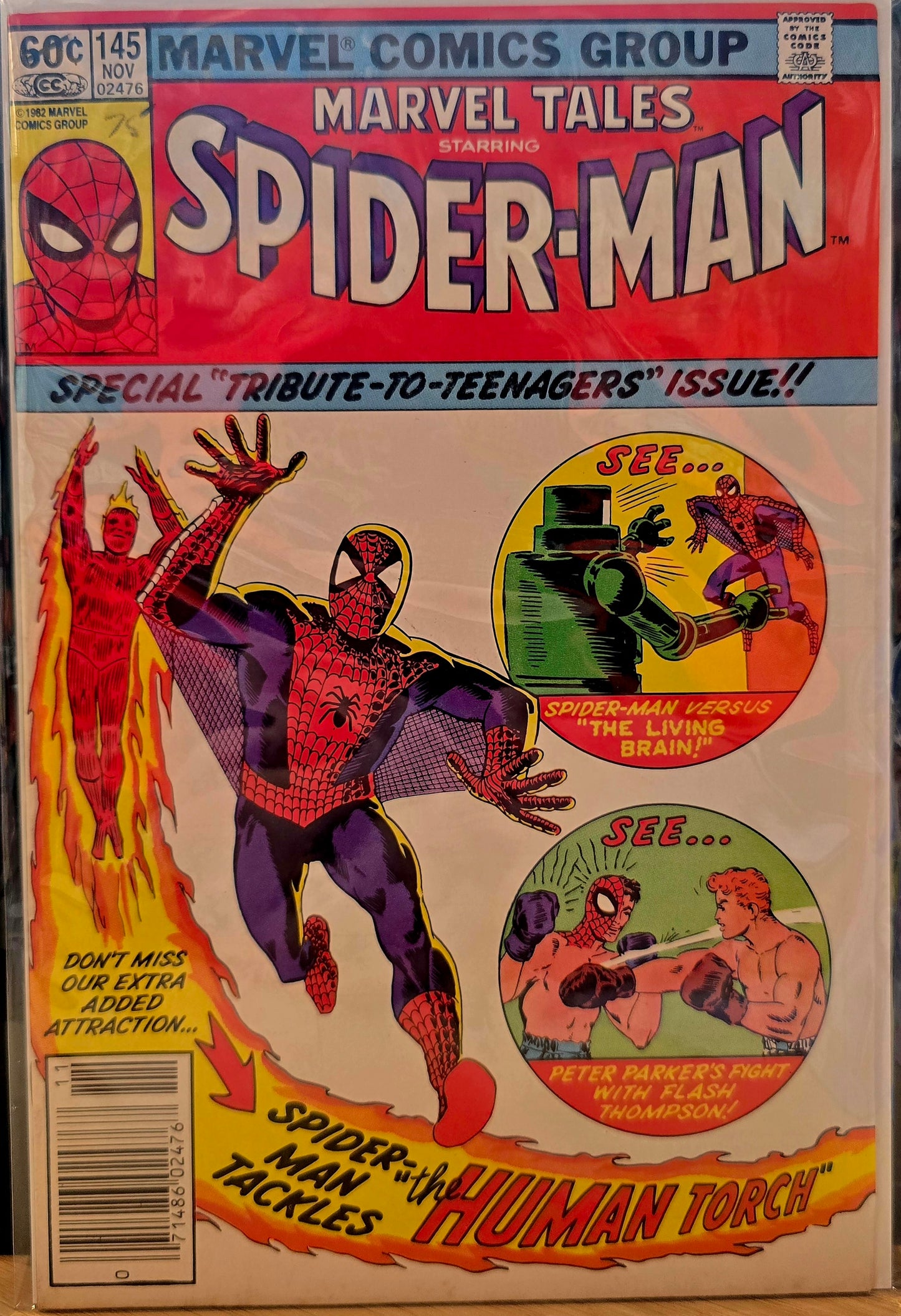 Marvel Tales #145 1982 'Special Tribute To Teenagers'  Newsstand