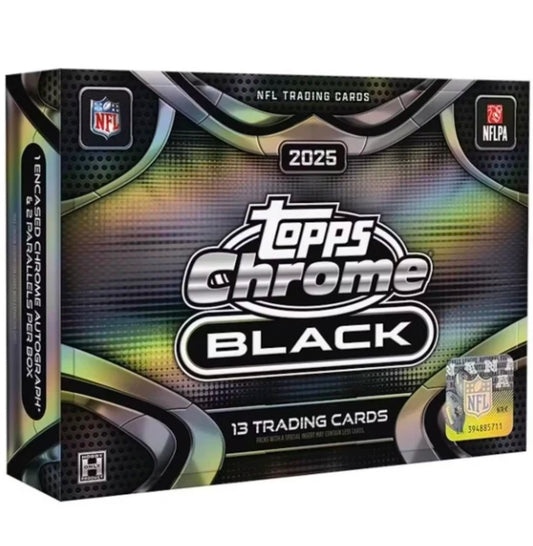 2025 Topps Chrome Black Hobby Box