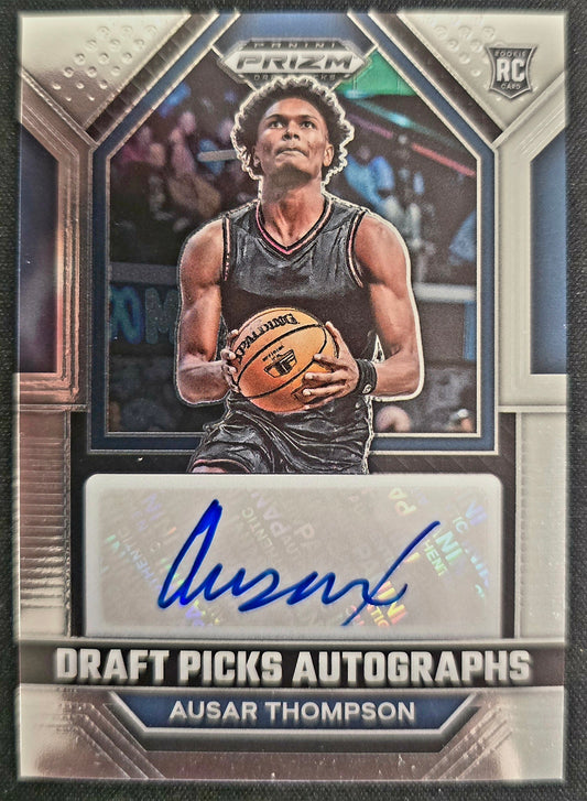 2023-24 Prizm Ausar Thompson Draft Picks Autographs RC
