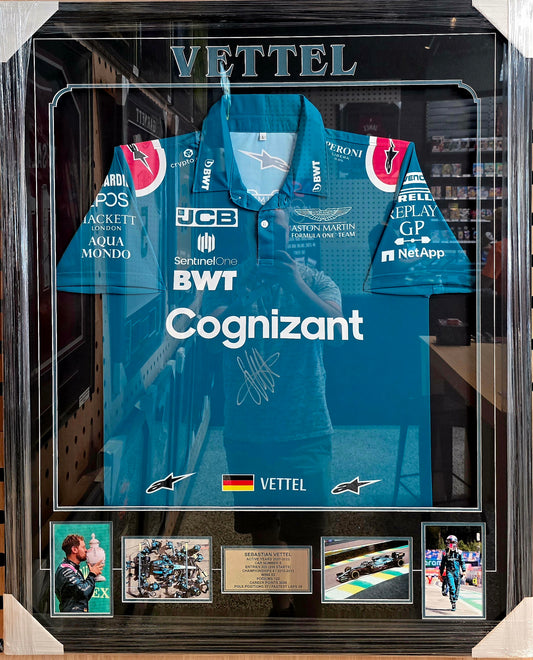 Sebastian Vettel Autographed Jersey