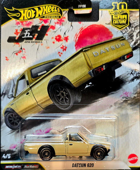 2026 Hot Wheels Car Culture Japan Historics 5 #4/5 Datsun 620!