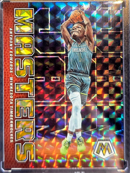 2022-23 Panini Mosaic - Jam Masters #4 Anthony Edwards Gold /99
