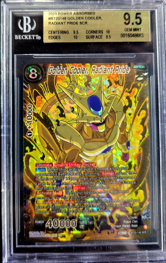2023 Golden Cooler, Radiant Prid Bt20-148 SCR BGS 9.5