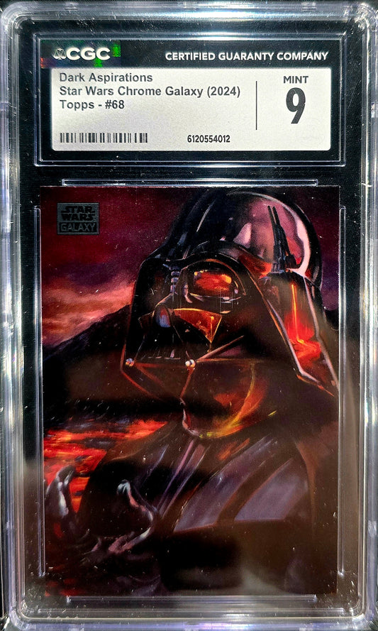 2024 Star Wars Galaxy Dark Aspirations 68 (Darth Vader) CGC 9