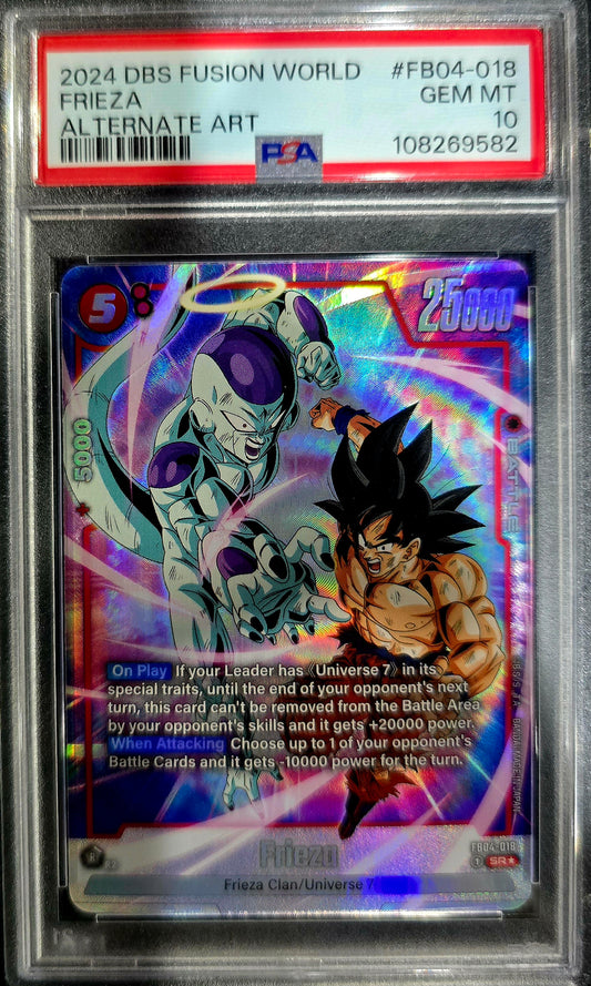 2024 Frieza FB04-018 SR Alternate Art PSA 10