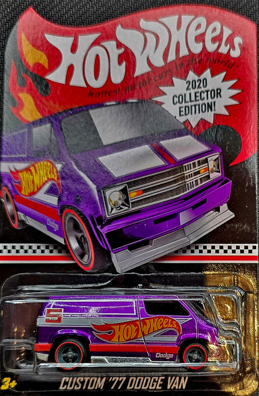 Custom 77 Dodge Van Hotwheels Mail In 2020 In Protector Pack