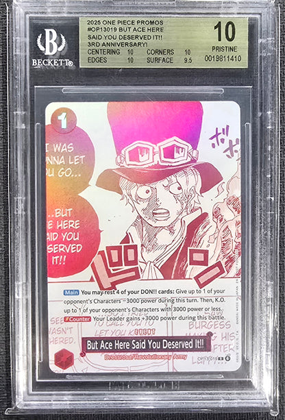 2025 One Piece 3RD Anniversary! BUT ACE HERE SAID YOU DESERVED IT!! Beckett 10
