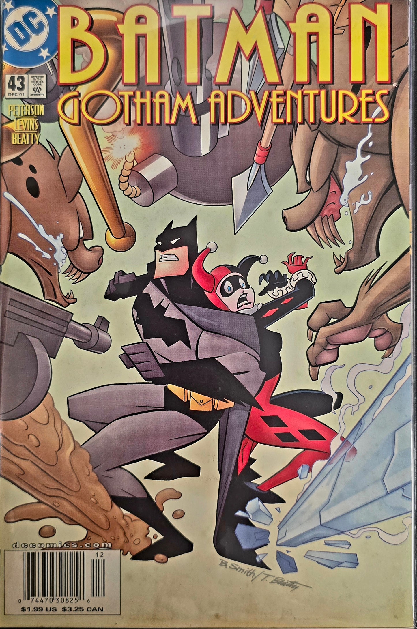 2001 DC Batman Gotham Adventures #43