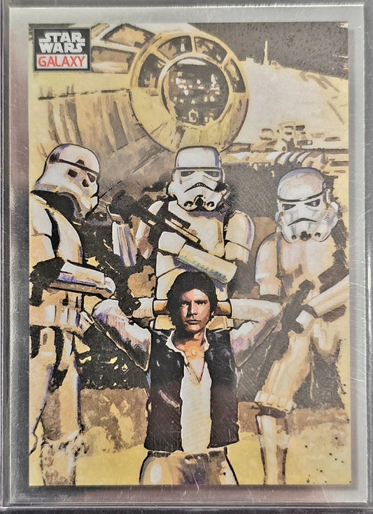 2023 Star Wars Galaxy Chrome The Captain Captured #51