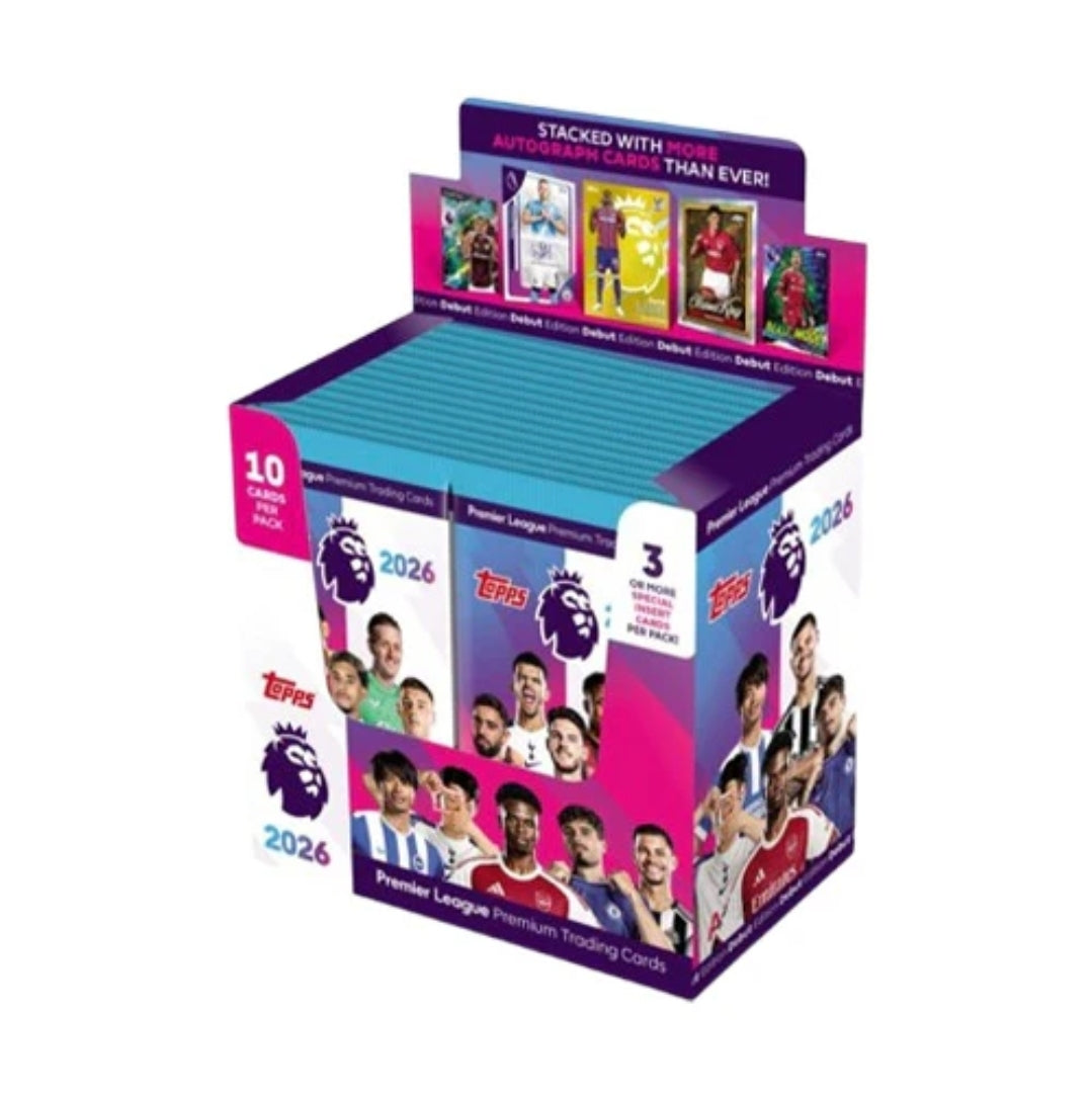 Topps Premier League 2026 Trading Cards Booster Box