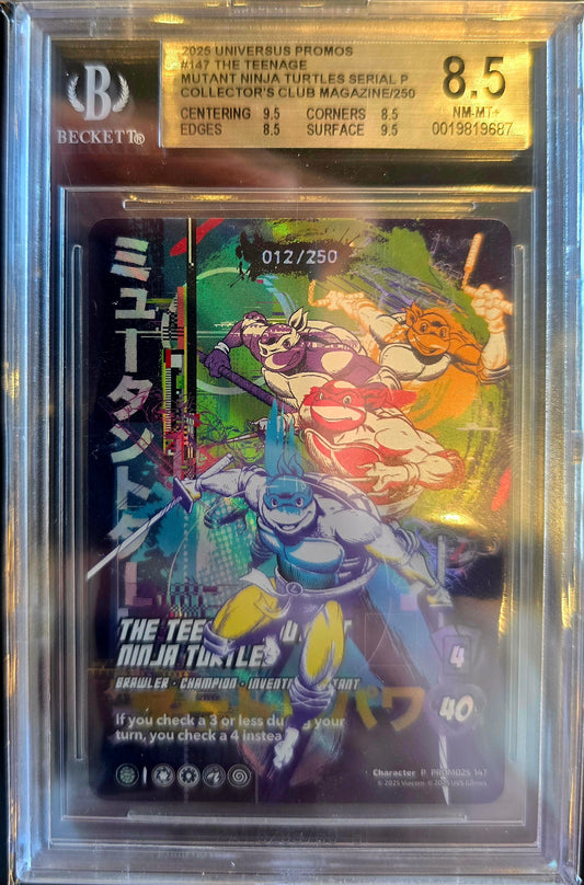 2025 Universus PSA Magazine 012/250 Promo25 Beckett 8.5